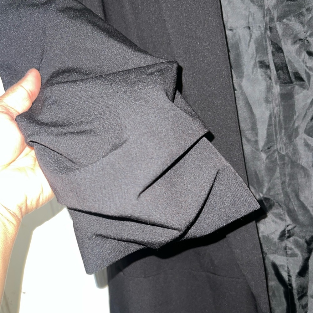 ASOS Women Tuxedo Blazer Jacket Black Size 10 - Picture 5 of 9